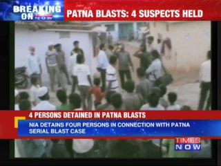 4 Patna blast suspects arrested