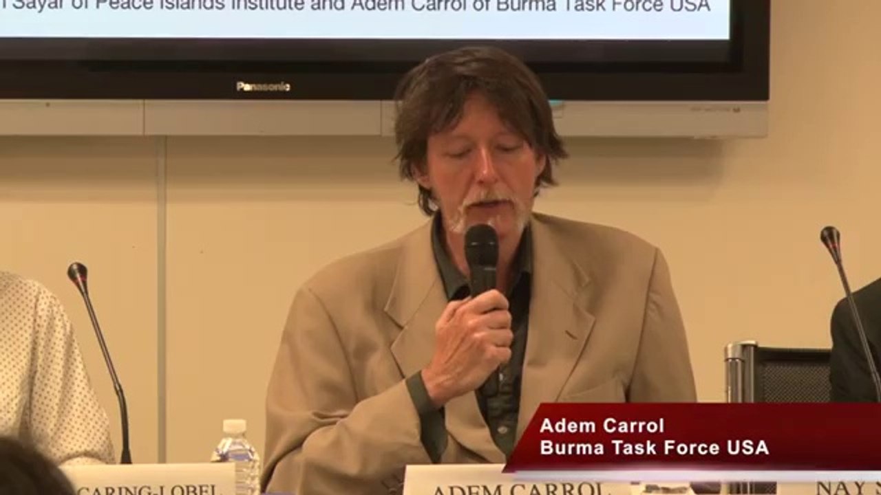 آدم كارول - التحديات في ميانمار_ حقوق الإنسان ودور حوار الأديان  -Adem Carrol - Challenges in Myanmar_ Human Rights and the Role of Interfaith Dialogue