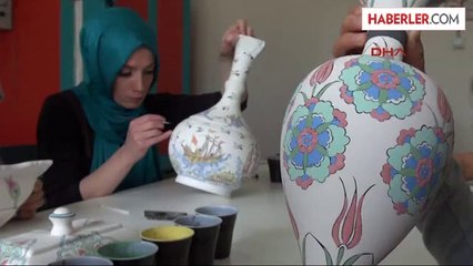 Ercişli Kadınlar Çiniye Merak Sardı