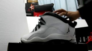 www.yougouair.com ,Air Jordan 10s for sale ,cheap replica air Jordan 10 retro White/Black-Light Steel Grey men shoes ,