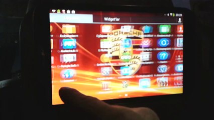 Porsche Android Arka Eğlence Sistemi