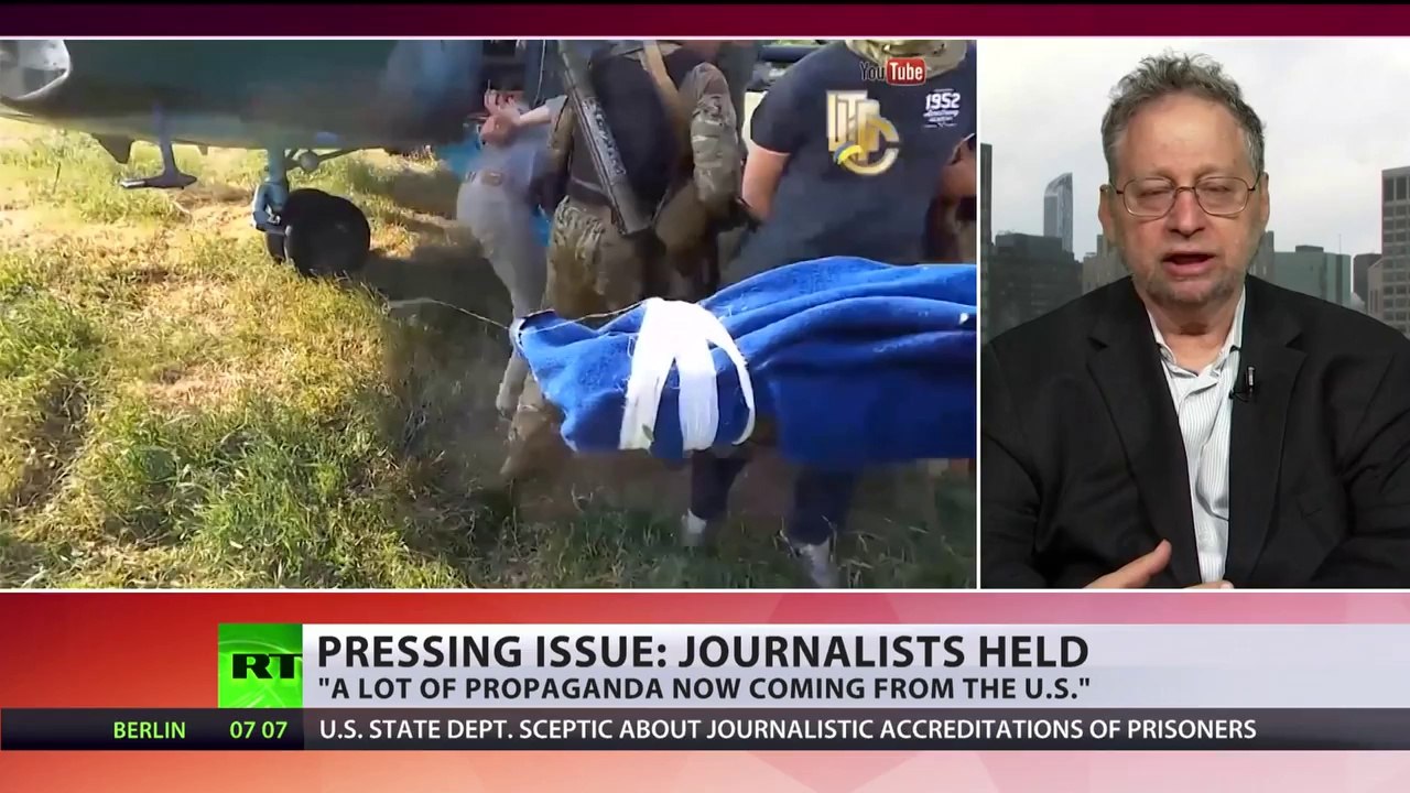 Kiev accuses Russian journalists of aiding terrorists, State Dept parrots claims