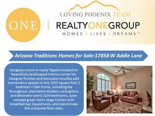 Realty One Group Home For Sale In Arizona