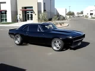 67 Camaro Burnout
