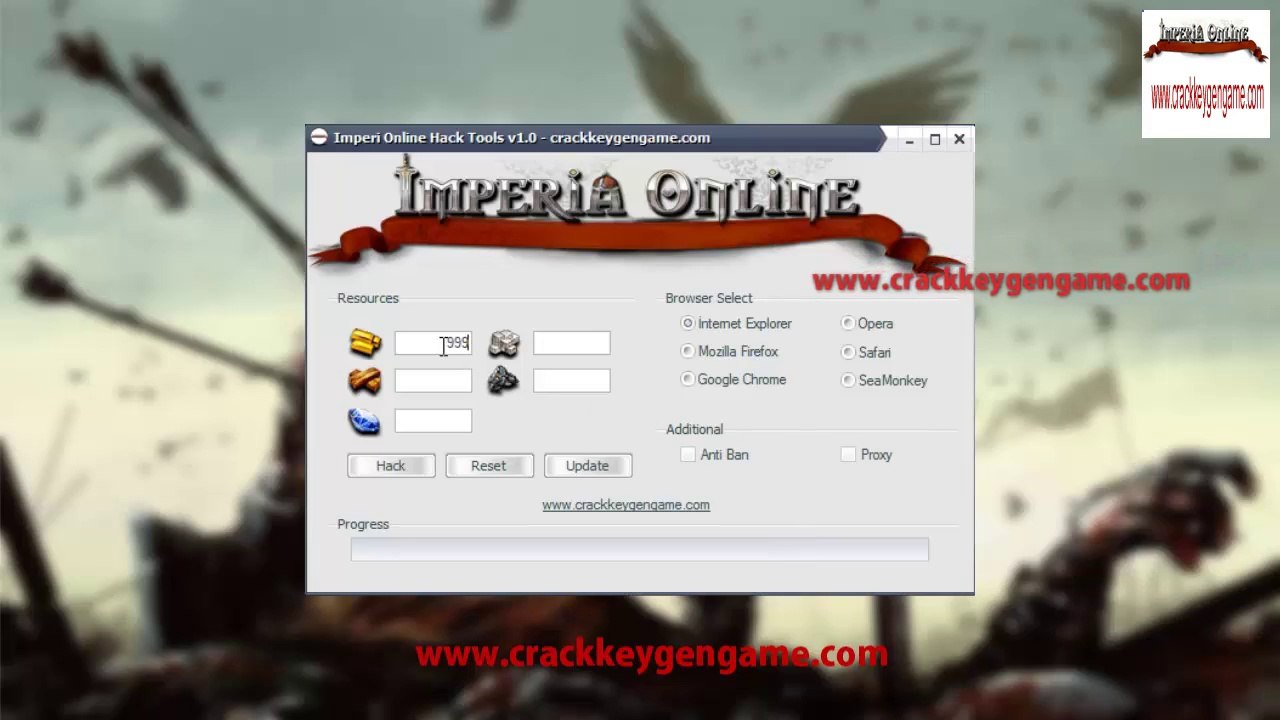 Imperia Online Hack 2014