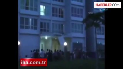 Korkunç İntiharlar Kameralara Yansıdı