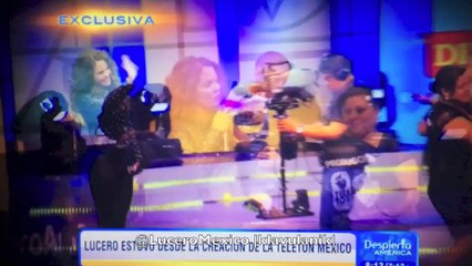 Lucero en Despierta America 05/21/2014 - 1 parte