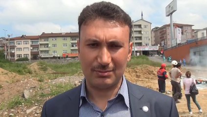 Ereğli Belediyesi.Ağız ve Diş Sağlığı Merkez yangın i tatbikatı