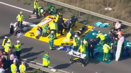 Najveci udes od 130 automobila u Velikoj Britaniji