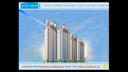 Properties in Hadapsar at Aspire Towers 11-12