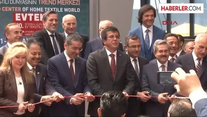 Bakan Zeybekçi Ev Tekstili Fuarını Açtı