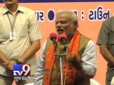 Narendra Modi praises 'Anandiben Patel' Gujarat's first Woman CM - Tv9 Gujarati