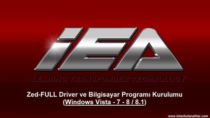 Zed-FULL Driver ve Bilgisayar Programı Kurulumu