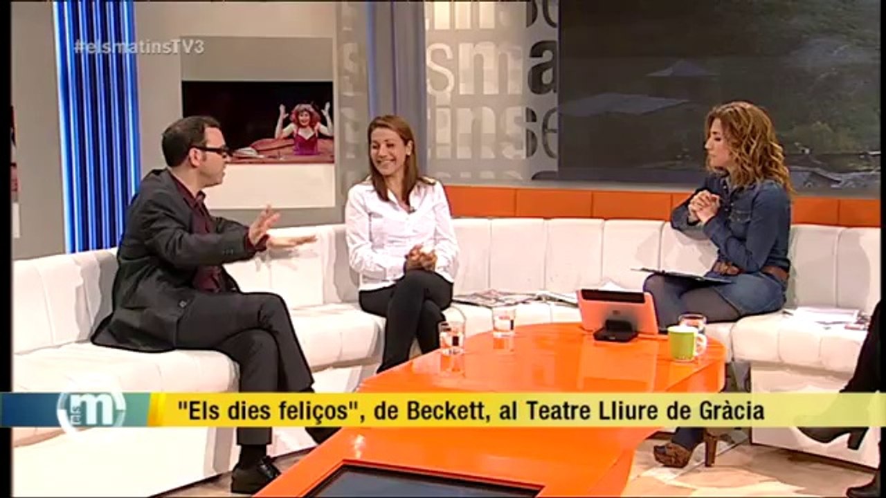 TV3 - Els Matins - Sergi Belbel: "No busqueu res a 'Els dies feliços' i ho trobareu tot"