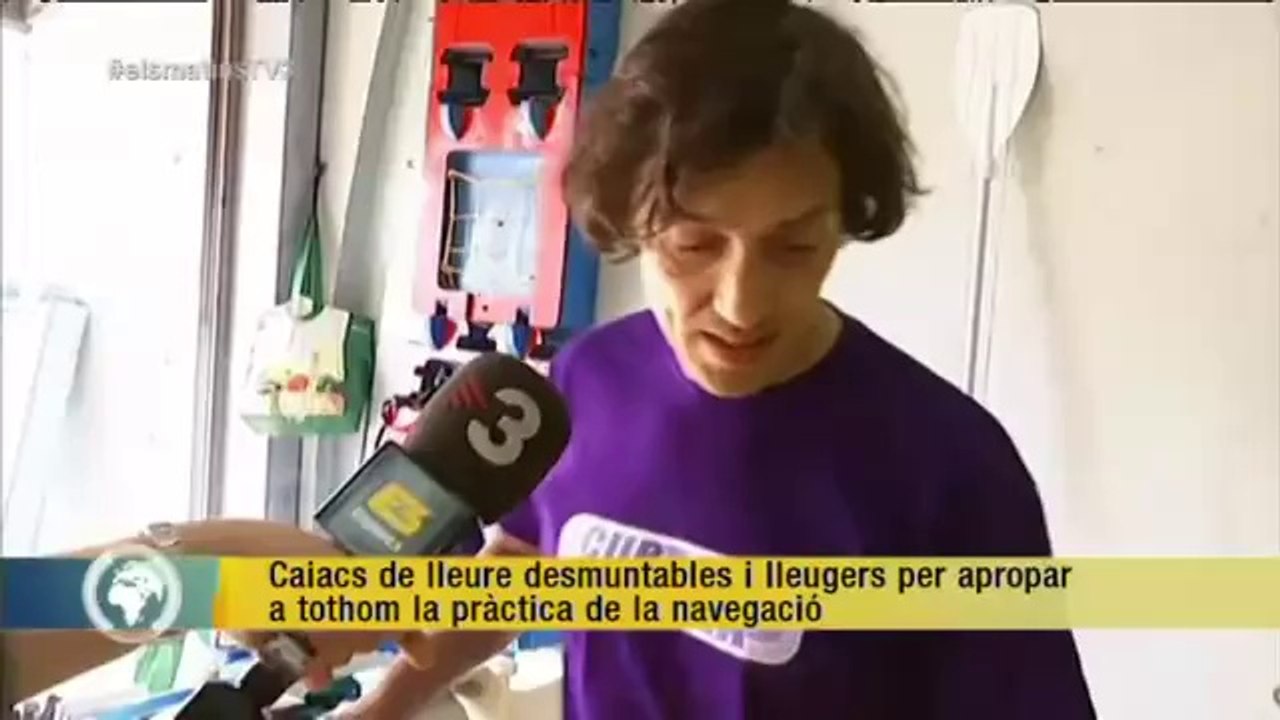 TV3 - Els Matins - Caiacs desmuntables i lleugers