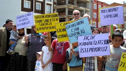 MAHALLE HALKINDAN ÇORLU BELEDİYESİNE İSYAN - 1