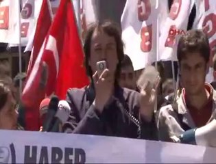 TGB'lilerden A Haber binası önünde protesto I www.halkinhabercisi.com