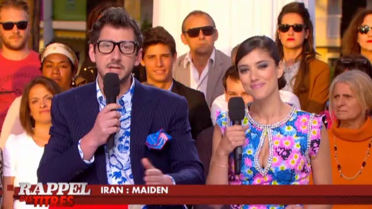 Роберт и Гай Пирс на шоу Le Grand Journal 20/05/2014