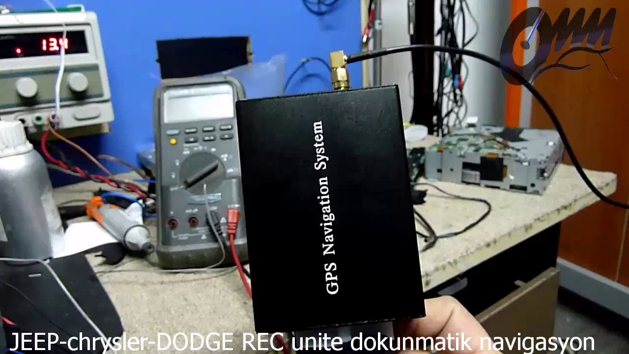 JEEP-chrysler-DODGE REC unite dokunmatik navigasyon