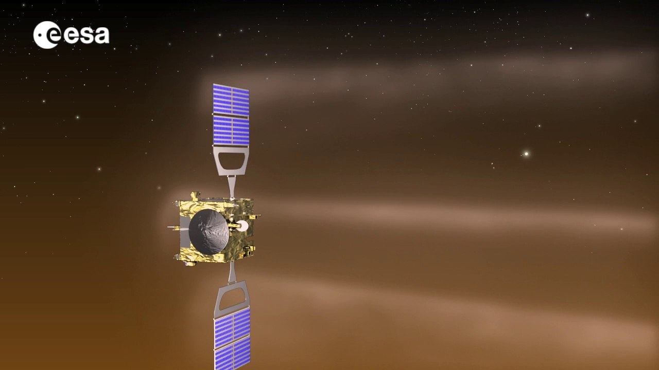 Venus Express Aerobraking - HD