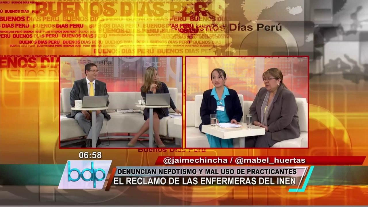 Enfermeras de INEN: Practicantes ponen en riesgo vida de pacientes con cáncer (2/2)