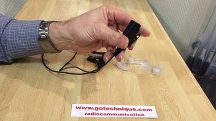 MA31P MICRO ECOUTEUR POUR TALKIE WALKIE Presentation GoTechnique