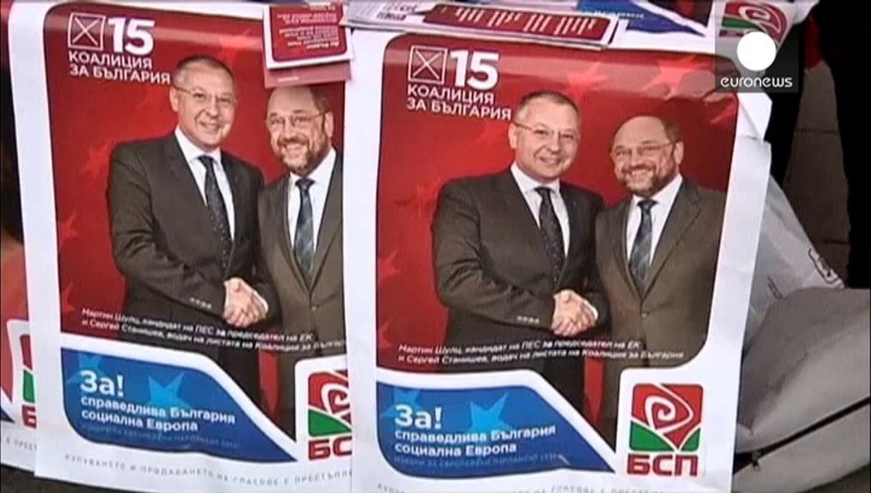 Bulgarians vote for European Parliament and future of government