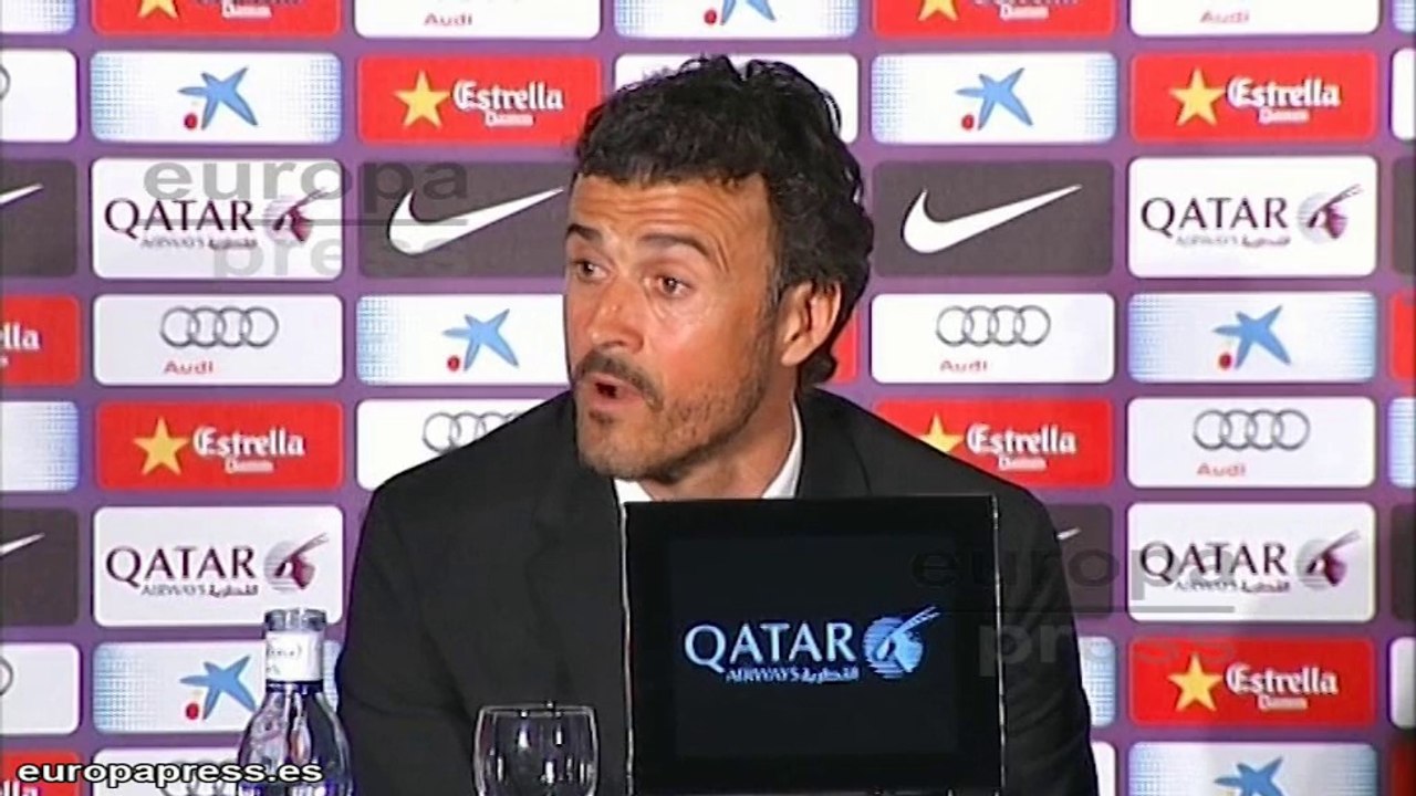 Luis Enrique quiere construir un "nuevo Barça"