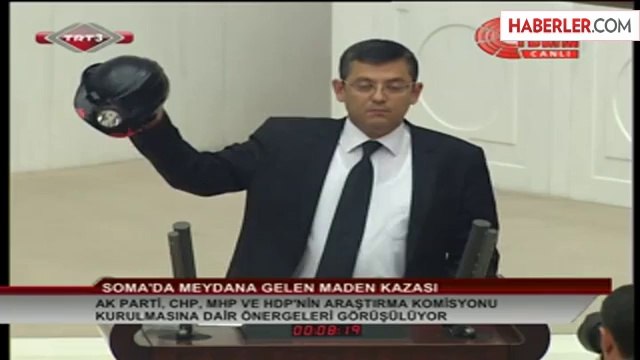 CHP'li Vekil Meclis Kürsüsüne Siyah Baretle Çıktı