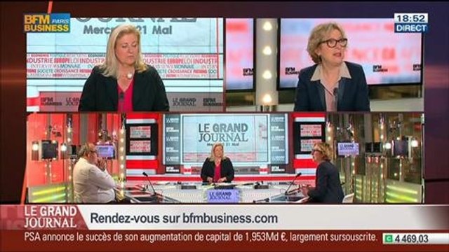 Geneviève Fioraso, secrétaire d'État à l'Enseignement supérieur et à la Recherche, dans Le Grand Journal - 21/05 4/4