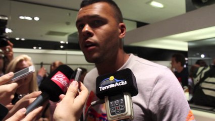 Tsonga : "Tout donner à chaque match"
