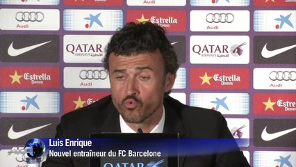 Football: Luis Enrique veut redonner "espoir" au Barça