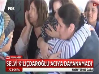 Selvi Kılıçdaroğlu Soma'da yaşanan acıya dayanamadı