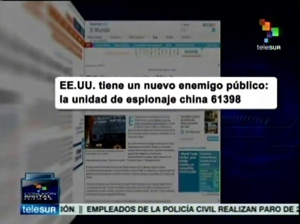 EE.UU. acusa a agentes militares chinos de espionaje