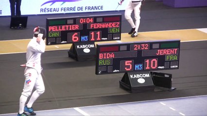 FENCING RFF MONAL 2014 T64 BIDA (RUS) JERENT (FRA)