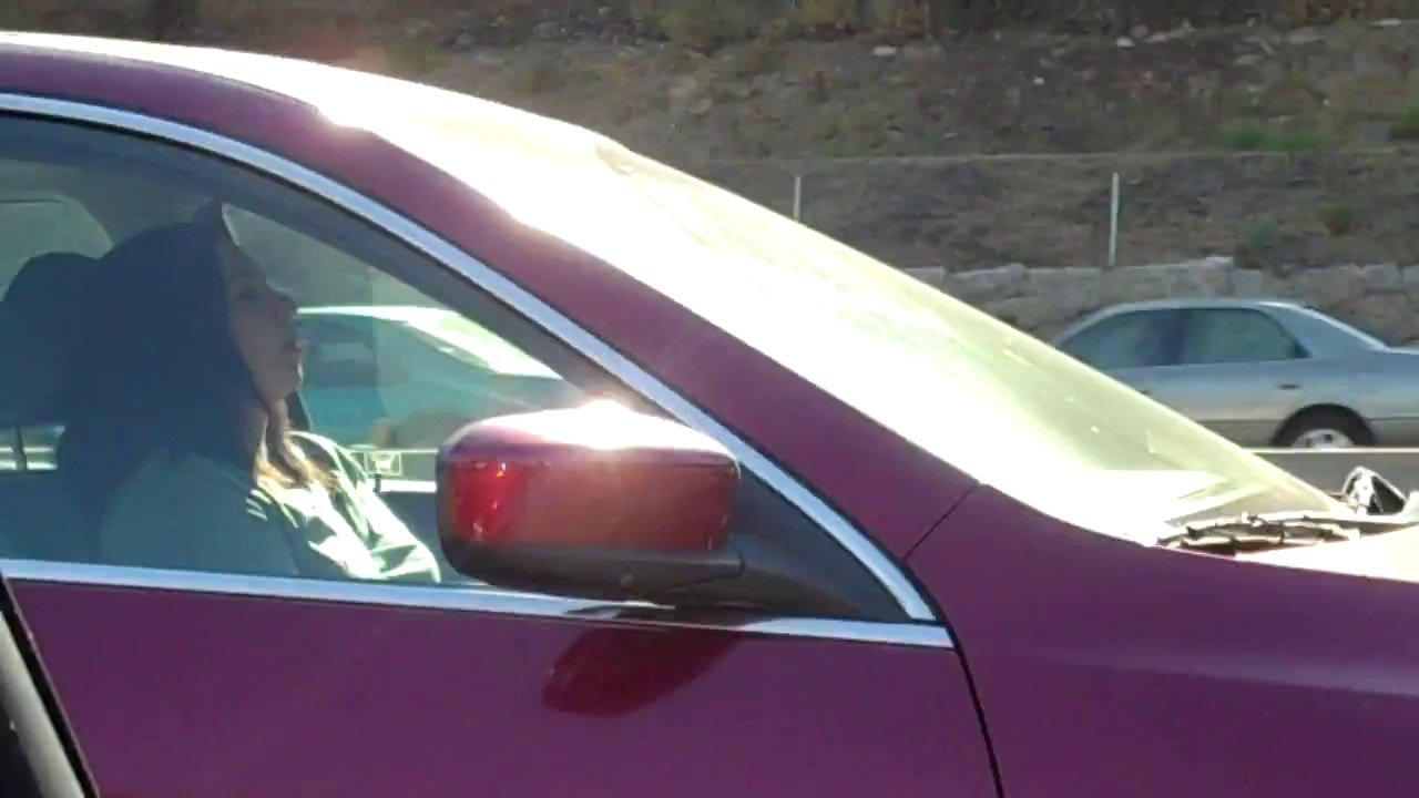 Lady Sleeping & Driving