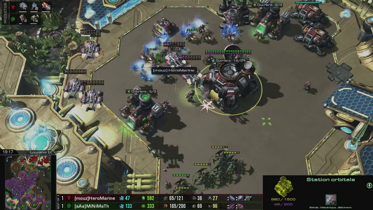 [S09E01] UnderDogs du 19/05/2014 - Showmatch - MiNiMaTh vs HeroMarine - Map 3