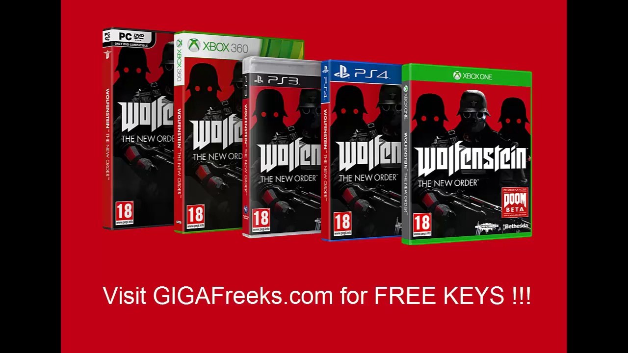 Wolfenstein The New Order Steam Key GIVEAWAY for FREE
