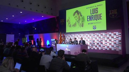 Luis Enrique y la ilusión barcelonista