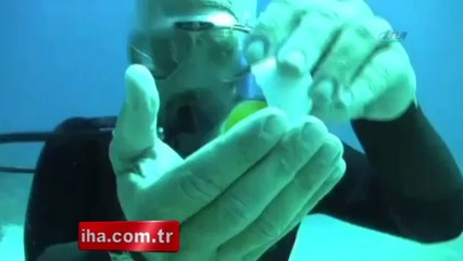 Suyun metrelerce altında yumurta kırarsanız ne olur - VİDEO İZLE - www.olay53.com