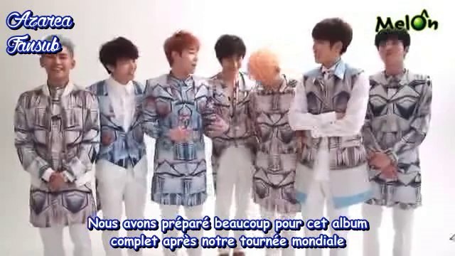 [Azarea Fansub] 140521 - INFINITE - MelOn greetings (vostfr)
