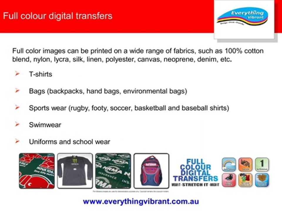 Full color digital printing custom t-shirts