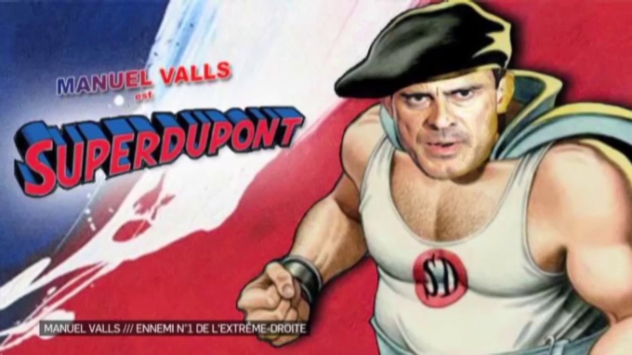 L'ouvrage "Le Vrai Visage de Manuel Valls" flingué sur Anal+  ( 21 05 2014)