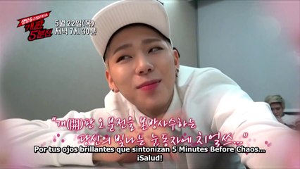 {7WannaB} 140518 5MBC Romantic Chaos Day - Zico (Sub. Español)