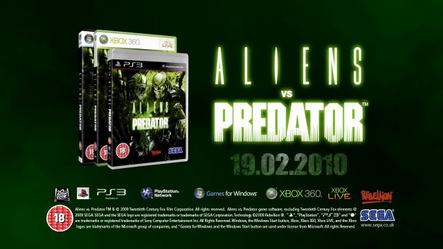 Aliens vs. Predator Marine Gameplay Trailer