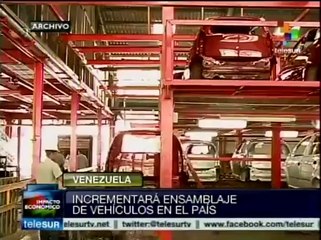 Venezuela incrementará ensamblaje de vehículos en el país