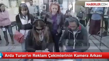 Arda Turan'ın Reklam Çekimlerinin Kamera Arkası