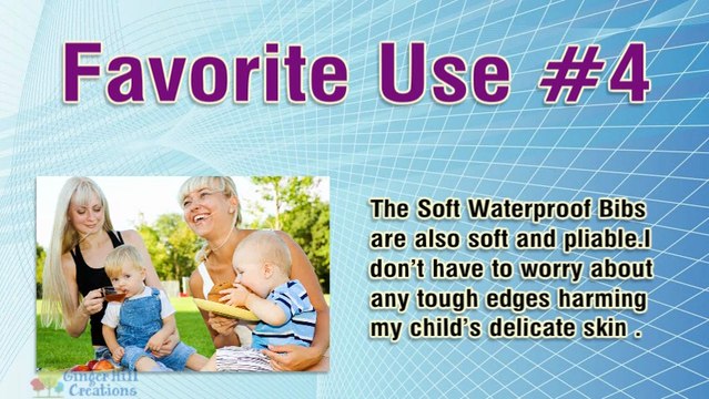 My Favorite Uses for My Soft Flexible TPE Thermoplastic Baby Bib