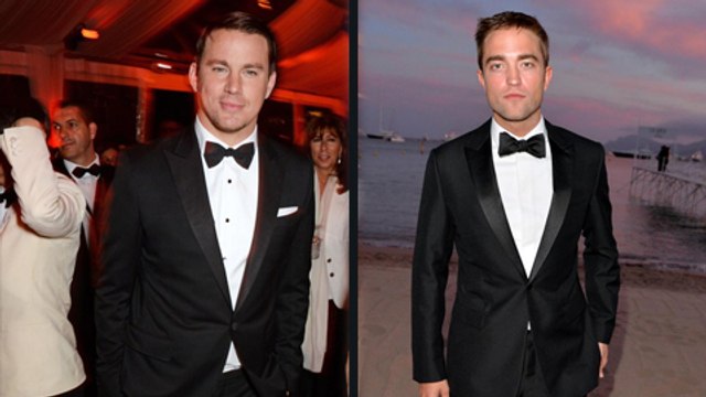 Robert Pattinson Channing Tatum Wear Similar Tuxedos At Cannes 2014