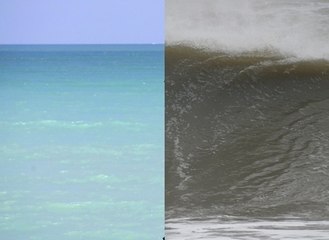 Brown Seawater At South Carolina Island Turns 'Mysterious' Shade Of Blue